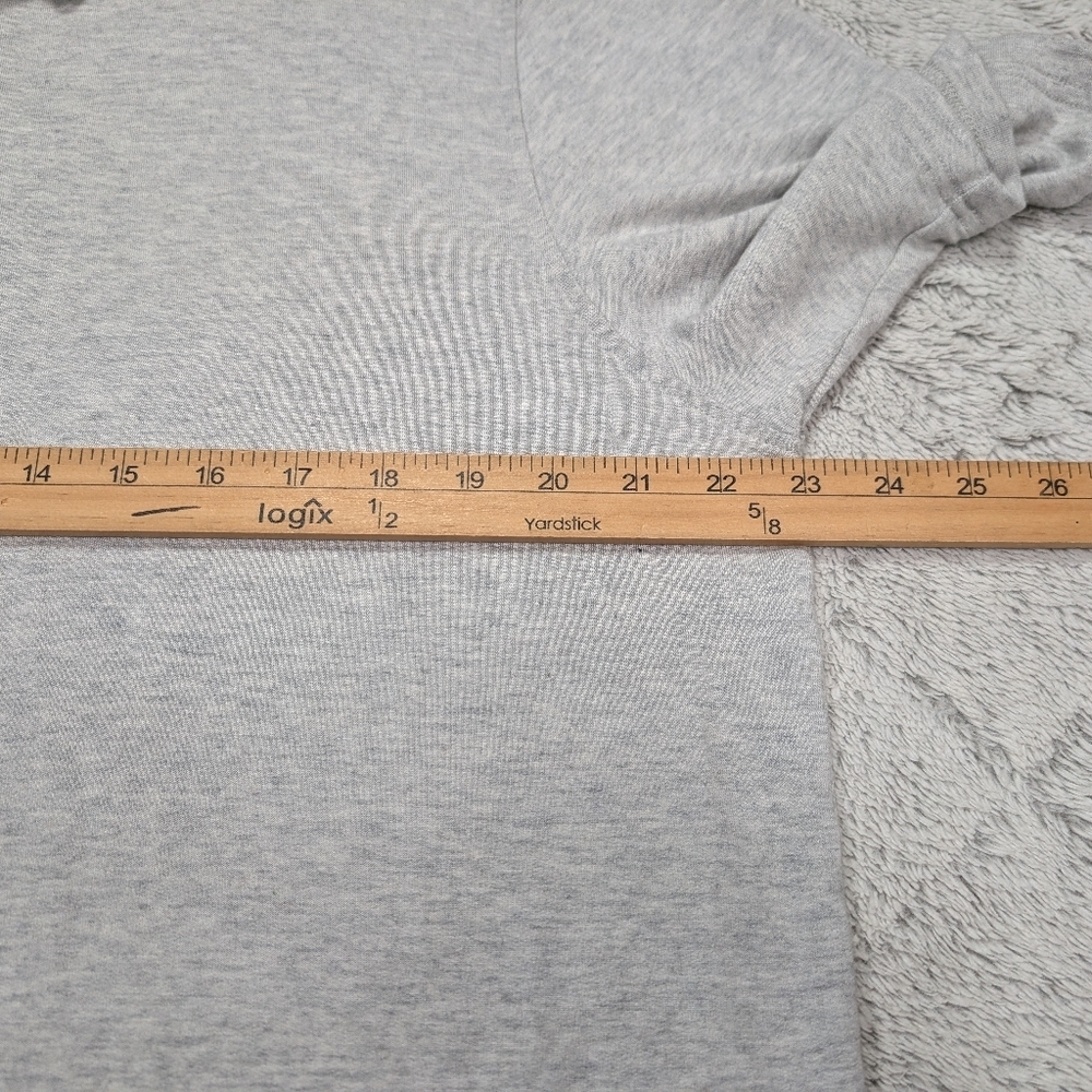 Mugsy Shirt Mens XXL Gray Heathered Polo Short Sleeve Cashmere Blend Casual - Picture 5 of 7